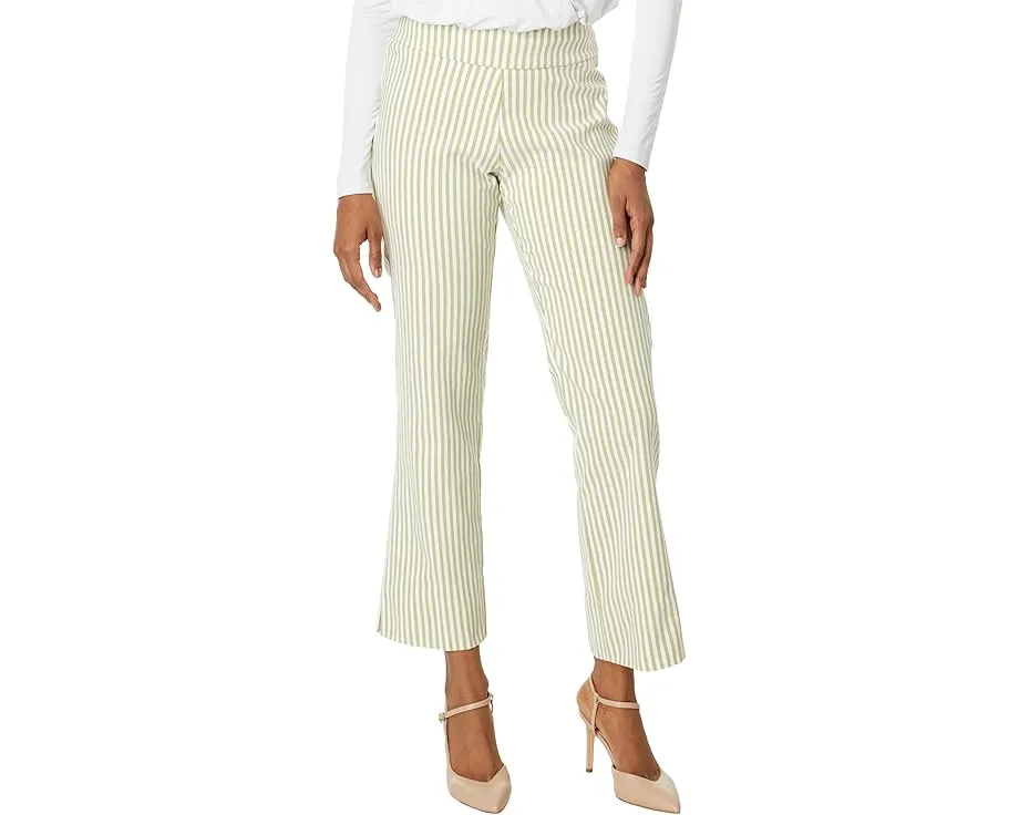 Широкие брюки Krazy Larry из стрейч-льна с манжетой на щиколотке