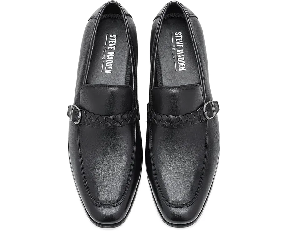 Лоферы Steve Madden Chauncey из кожи с плетеным ремешком