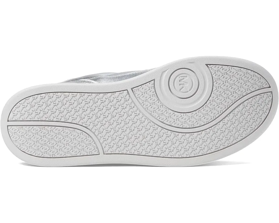 Кроссовки MICHAEL Michael Kors Hayes Lace Up на платформе с металлическим ПВХ верхом