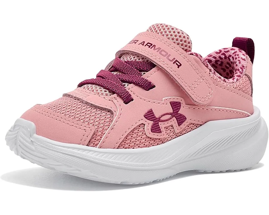 Кроссовки Charged Assert 11 Alternate Closure Under Armour для малышей Posh Pink