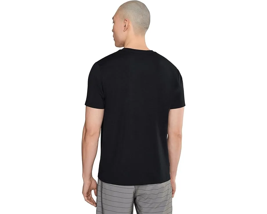 Футболка RVCA Balance Pocket Stripe Tee с карманом и влагоотводящей тканью