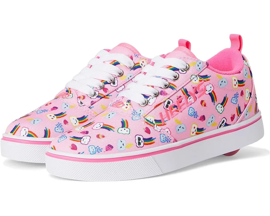 Кроссовки Heelys Pro 20 Prints с холщовым верхом и съемными колесами для детей и взрослых