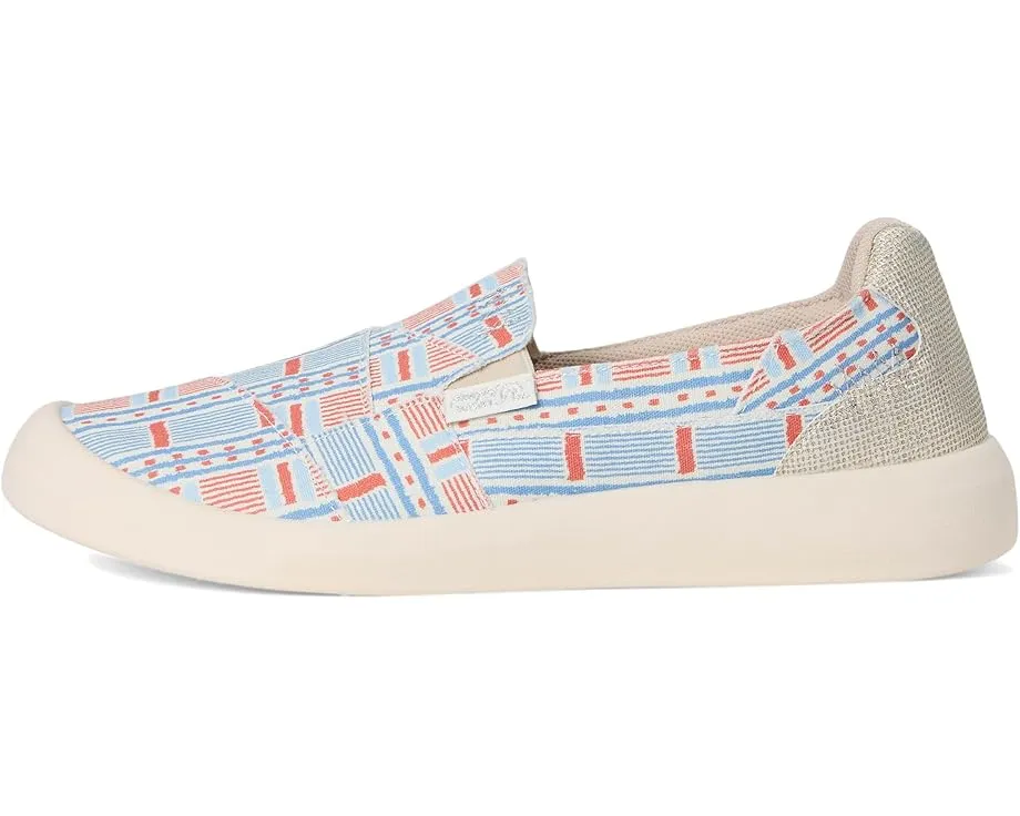 Слипоны Blowfish Malibu Beachfront с эластичными вставками и текстильным верхом