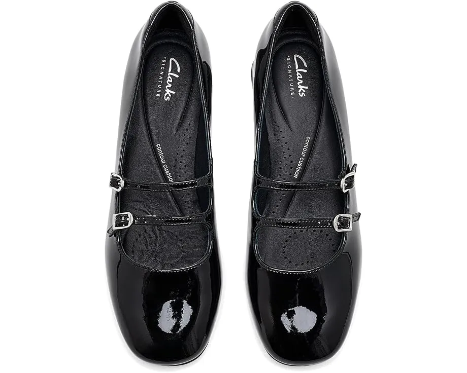 Туфли Clarks Daiss 30 Shine с блестящей лакированной кожей