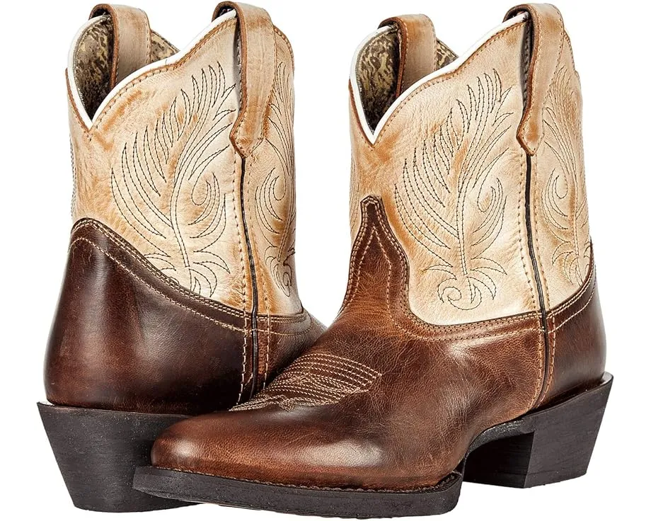 Ковбойские сапоги Laredo Tori из кожи с вышивкой и пеной для комфорта