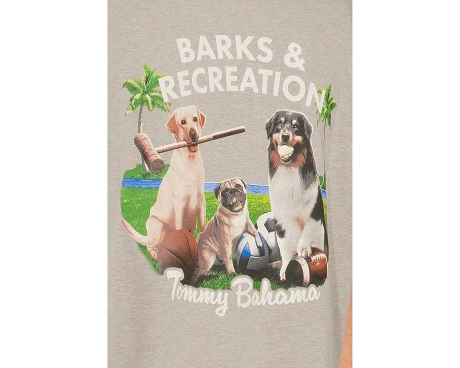 Футболка Tommy Bahama Barks And Recreation с графическим принтом на спине
