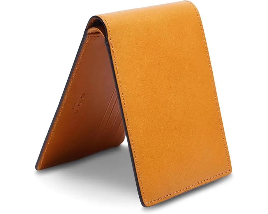 Восьмикарманный кошелек Bosca Britan Deluxe Executive из кожи