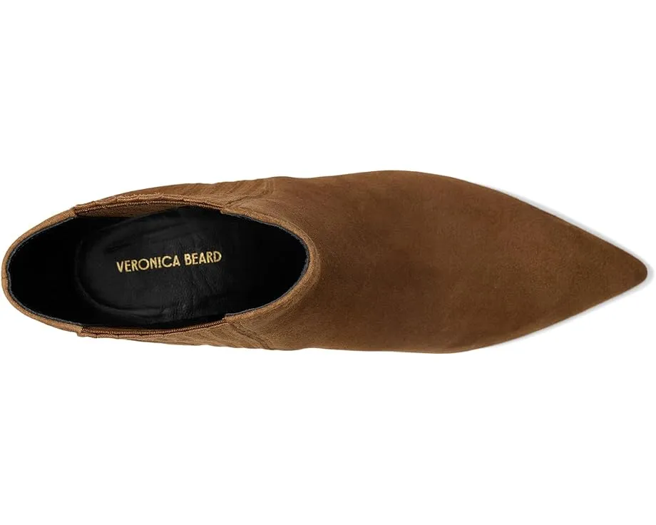 Ботильоны Lisa 45 на котячьем каблуке с ребристой деталью Veronica Beard