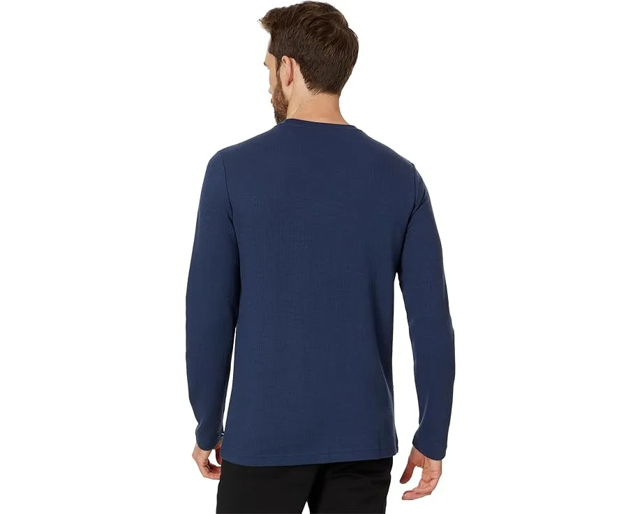 Свитер TravisMathew Cloud Waffle Crew с длинными рукавами и вафельной вязкой