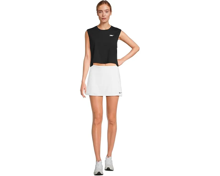 Юбка Nike Dri-FIT для тенниса прямая Black/White