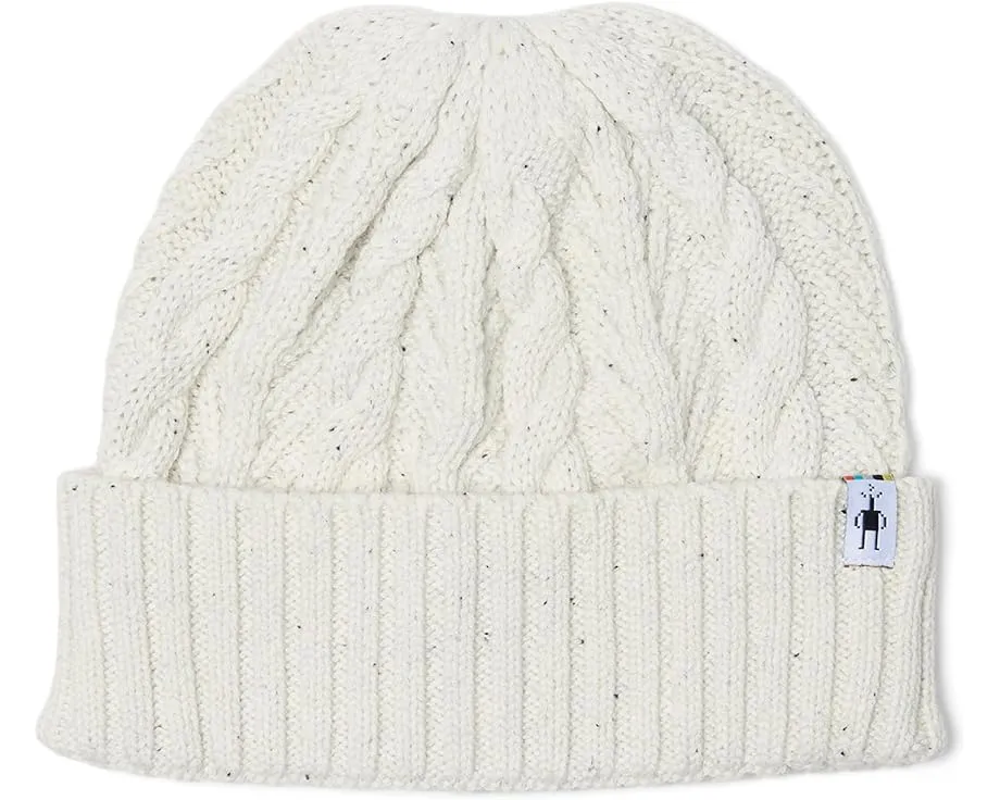Шапка Smartwool Cable Knit Beanie из переработанного полиэстера и шерсти мериноса
