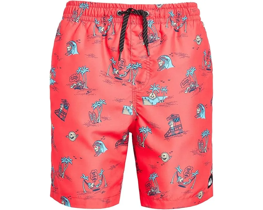 Детские спортивные шорты Everyday Mix Volley с принтом Quiksilver Kids