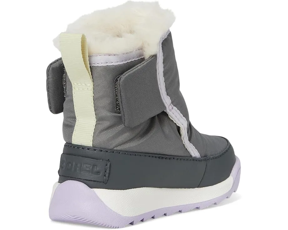 Детские ботинки SOREL Whitney II Plus Bootie WP на липучке с водонепроницаемой конструкцией