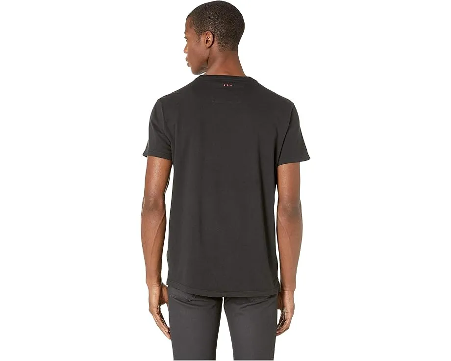 Футболка John Varvatos Star U.S.A. MULTI PEACE HAND с вышивкой