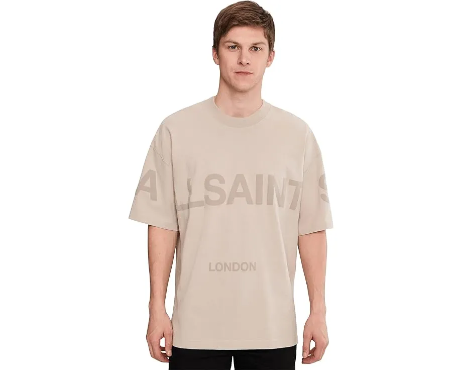 Футболка AllSaints Biggy с коротким рукавом и объемным кроем