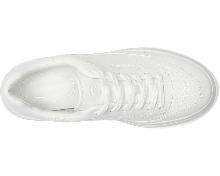 Кроссовки MICHAEL Michael Kors Hayes на шнуровке с массивной подошвой и тиснением под змею