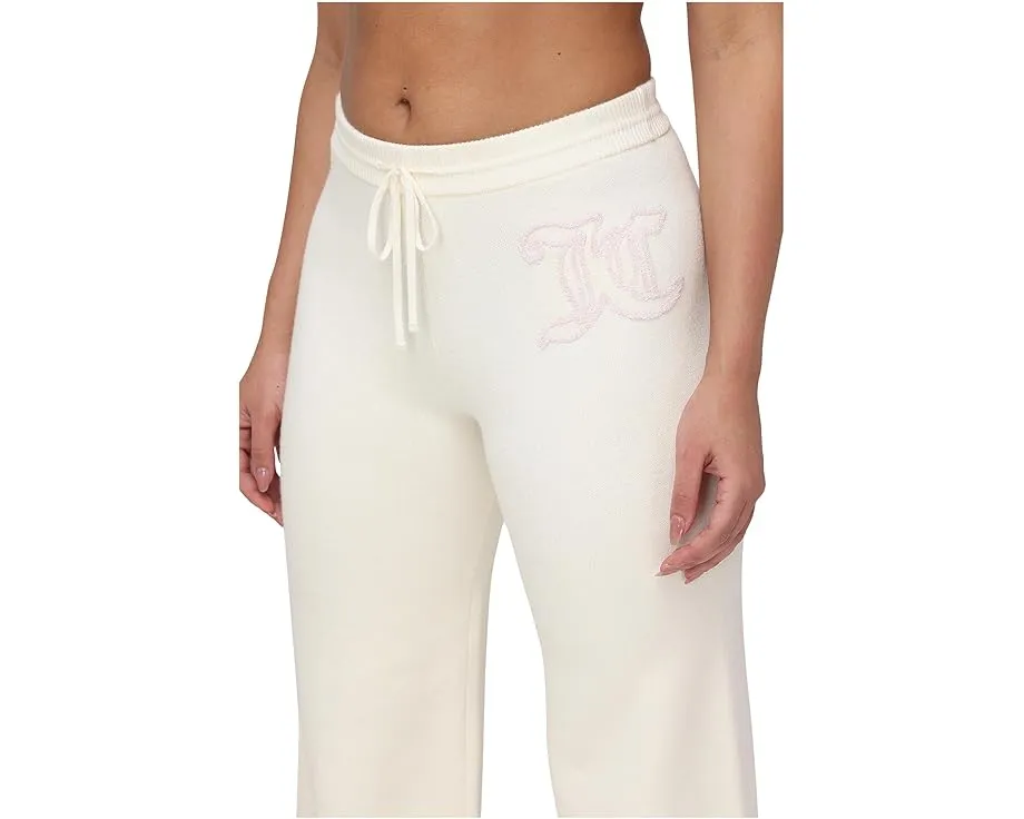 Широкие брюки Juicy Couture из трикотажа с эластичным поясом