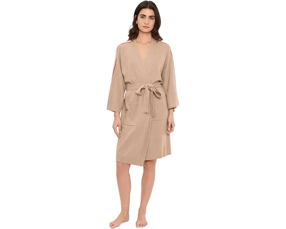 Халат Barefoot Dreams CozyChic Lite с вышитым улыбающимся солнцем