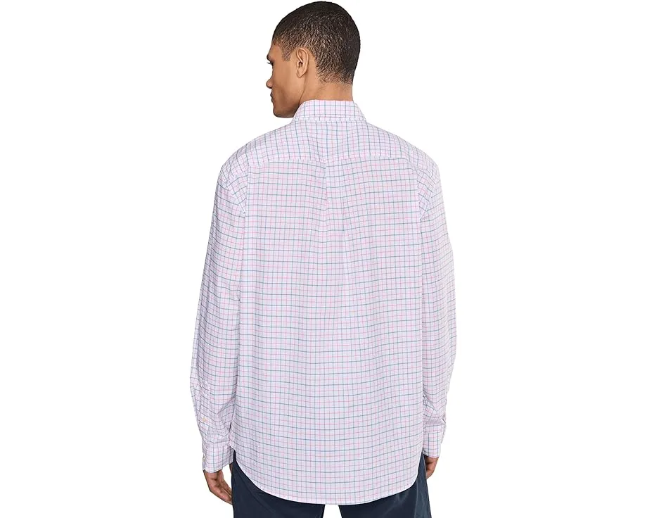 Рубашка Vineyard Vines из функционального хлопка в клетку таттерсолл