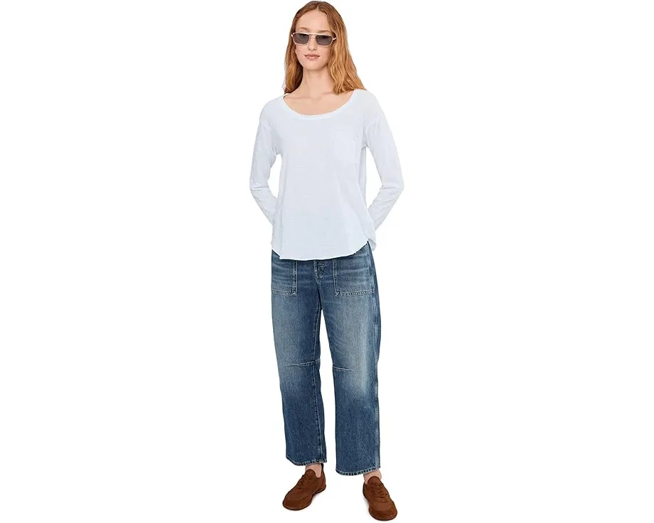 Футболка Mod-o-doc с карманом и асимметричным подолом