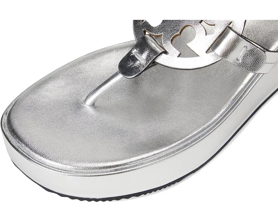 Босоножки Tory Burch Miller Wedge 25Mm на платформе с кожаным верхом