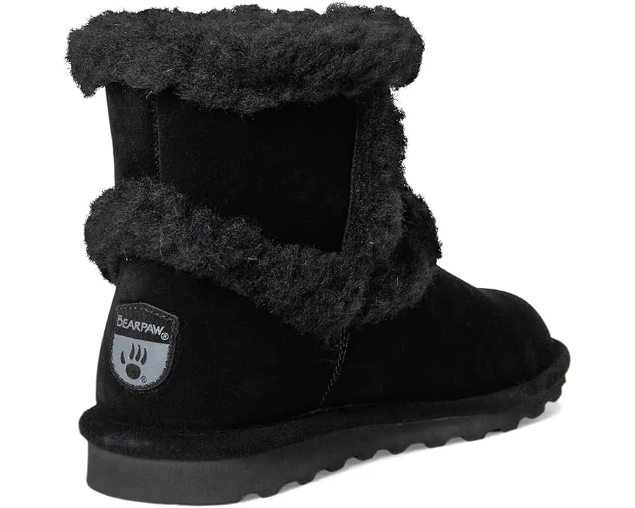 Зимние сапоги Bearpaw Kate до икры с меховой отделкой и защитой Bearcoat