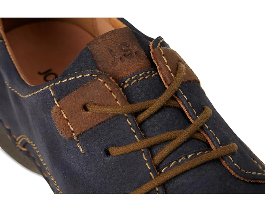 Туфли Josef Seibel Fergey 68 из нубука с застежкой на липучке