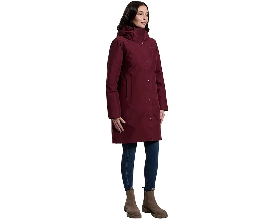 Пальто Marmot Chelsea с мембраной MemBrain и утеплителем из пуха 700 г/м²