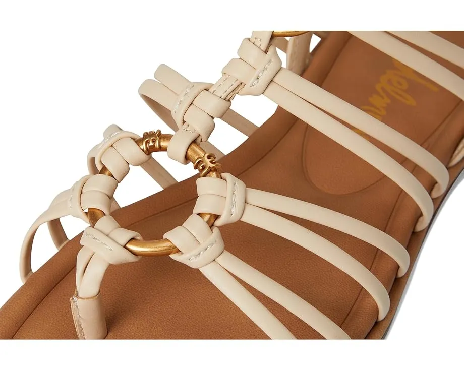 Сандалии Sam Edelman Raye с кольцевыми деталями на плоской подошве