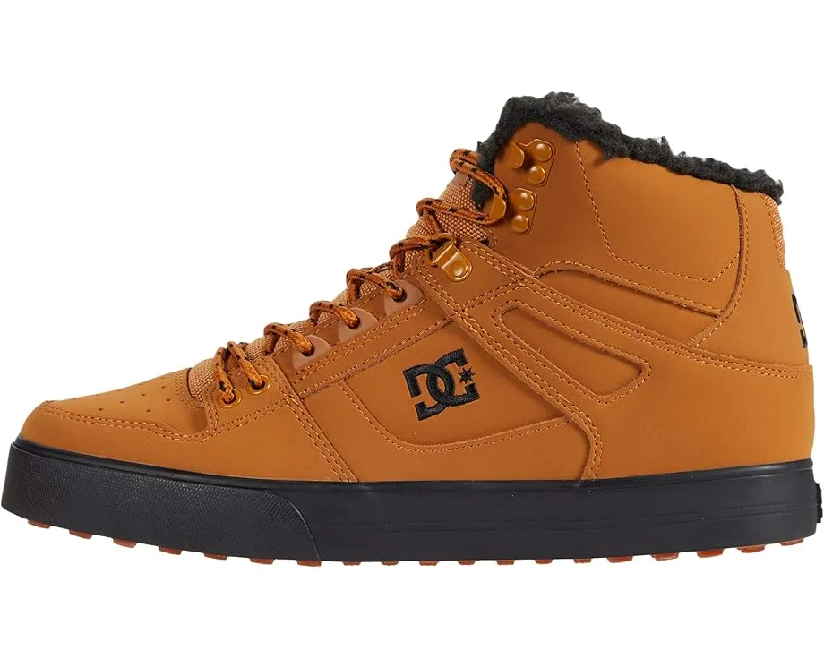 DC Зимние кроссовки Pure High-Top WC WNT из нубука и баллистического нейлона