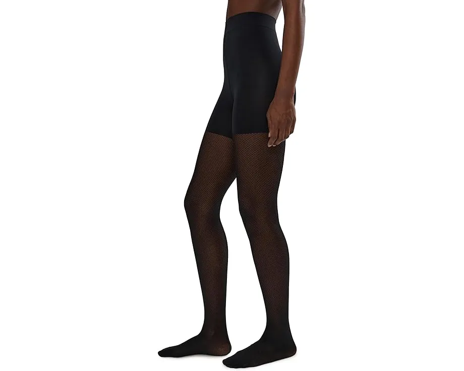 Колготки Wolford Backseam Illusion с утягивающим эффектом и геометрическим узором