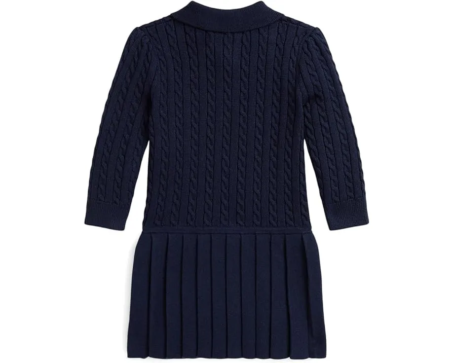 Платье-свитер Polo Ralph Lauren Kids Mini-Cable Polo для малышей