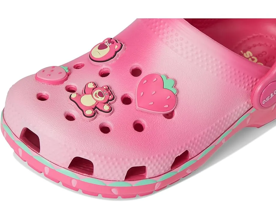 Детские кроксы Crocs Kids с ароматом клубники и персонажами Toy Story