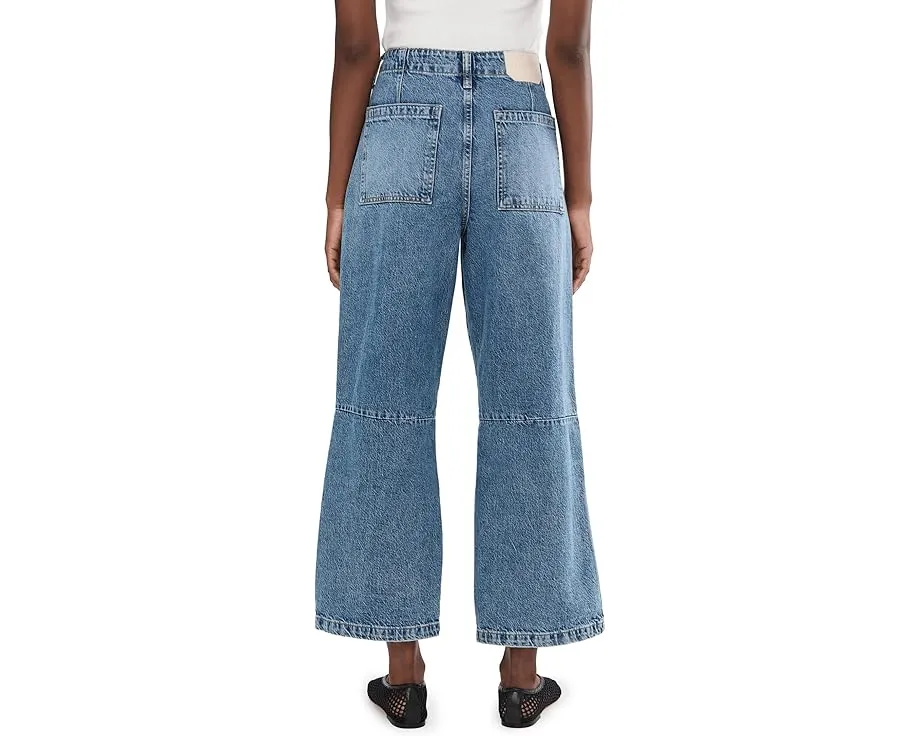 Джинсы AllSaints Tay Carpenter широкого кроя из органического хлопка