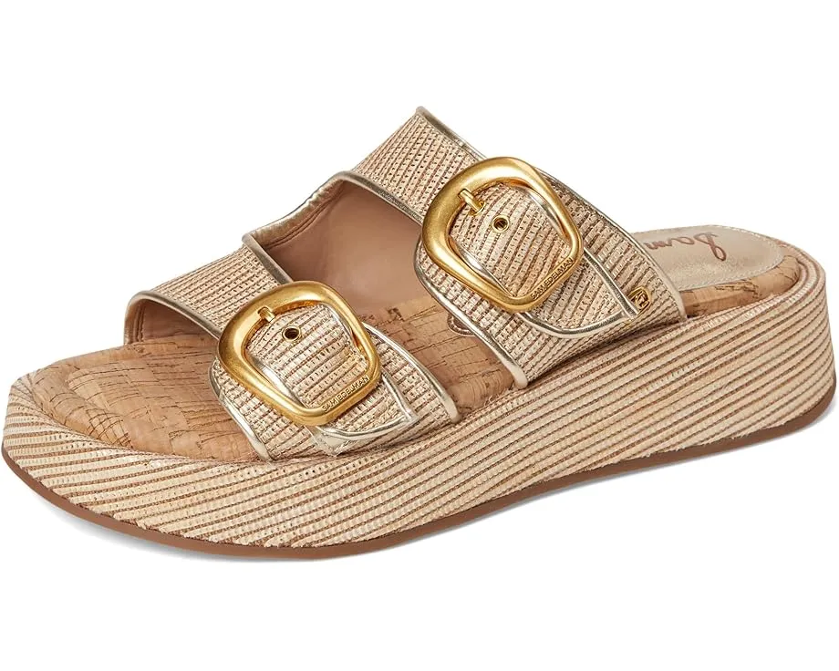 Сандалии-шлепанцы Sam Edelman Nerissa с крупной пряжкой и платформой