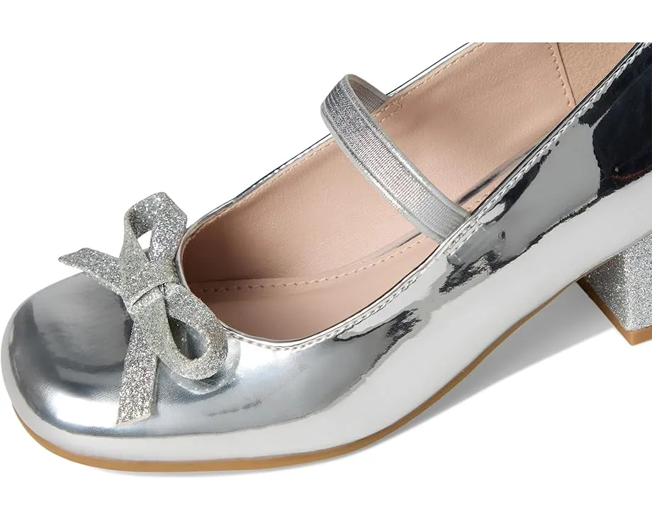 Сандалии Bryonna для девочек с металлическим верхом и блестящим бантом