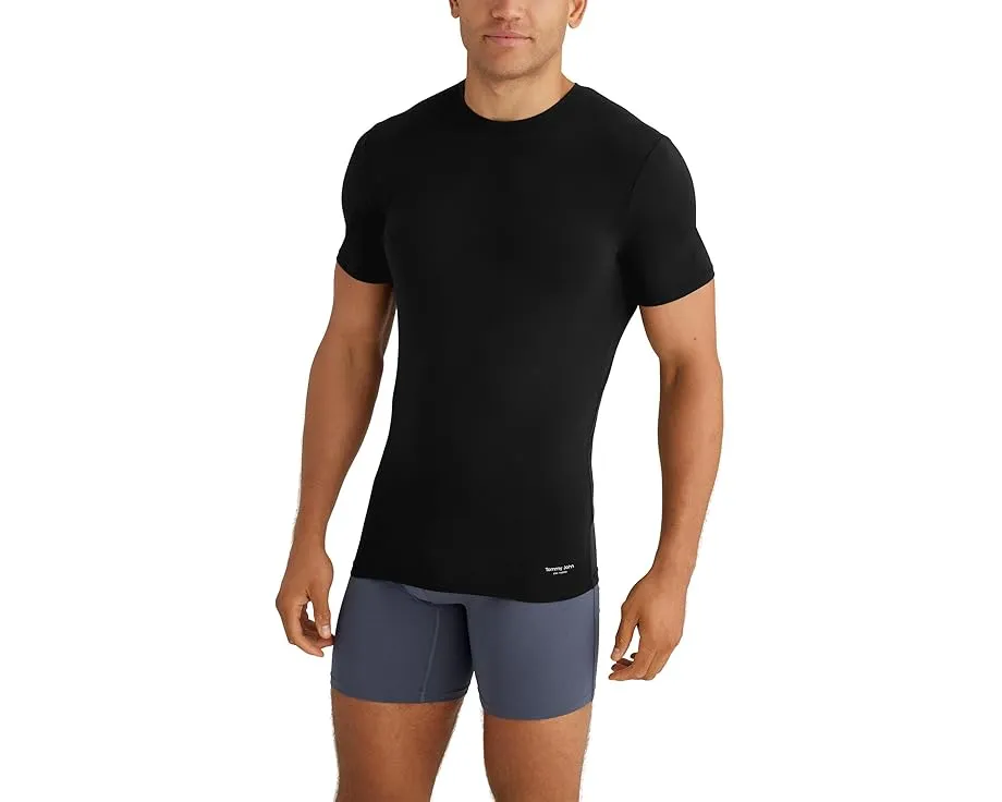 Набор из трех футболок Tommy John Second Skin Modal с длинной посадкой