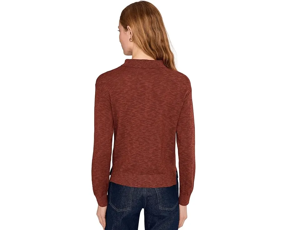 Свитер с длинным рукавом и воротником-поло Mod-o-doc