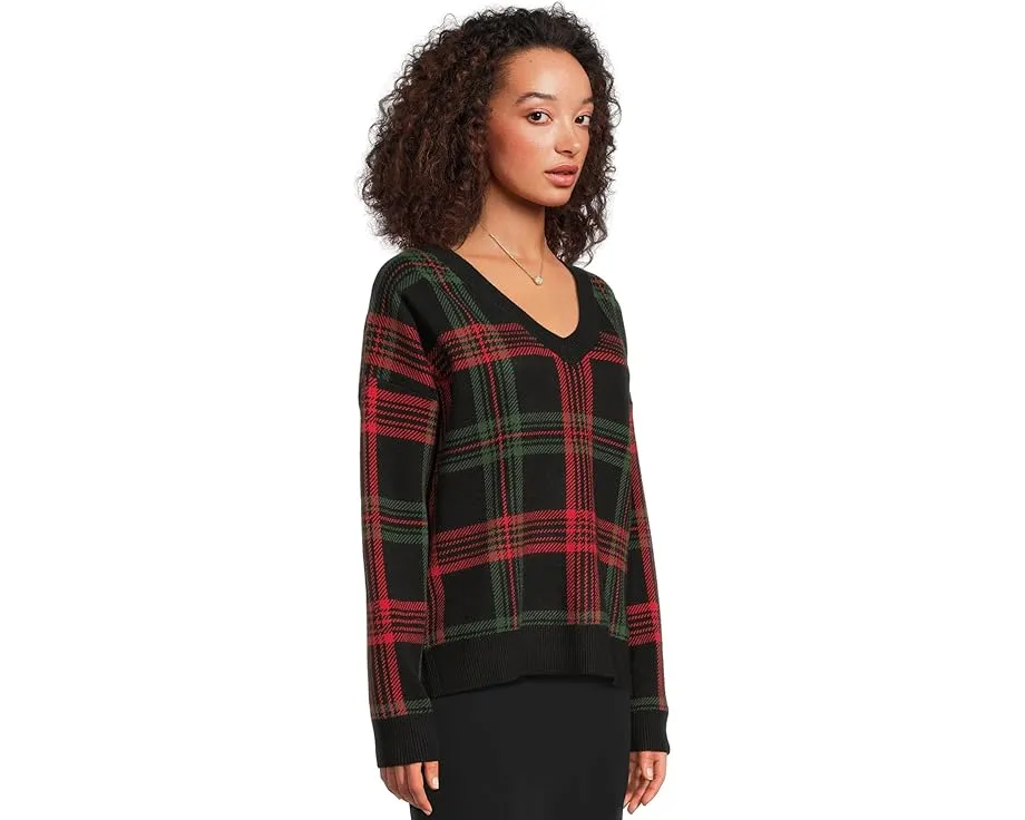 Свитер Beach Riot Joey с V-образным вырезом и удлиненными плечами