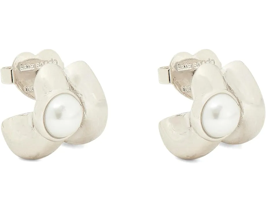 Серьги-конго Kate Spade New York Spade Flower Huggies