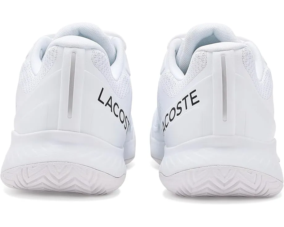 Теннисные кроссовки Lacoste Tech Point с текстильным верхом и боковой клеткой