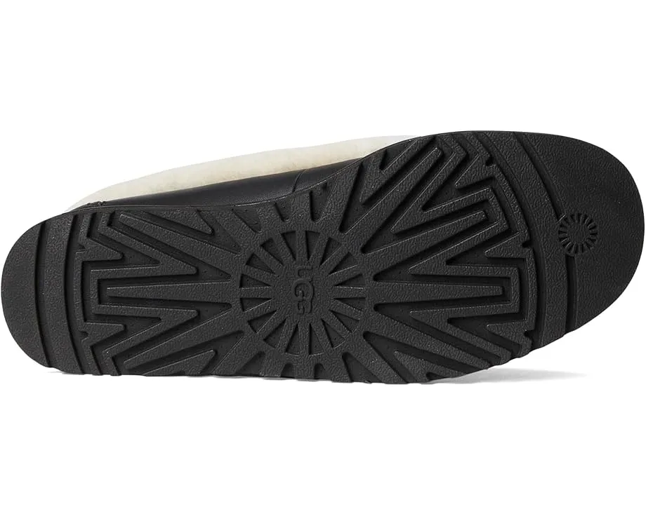 UGG Zora Leather Ballet Flat кожаные балетки на подошве из сахарного тростника