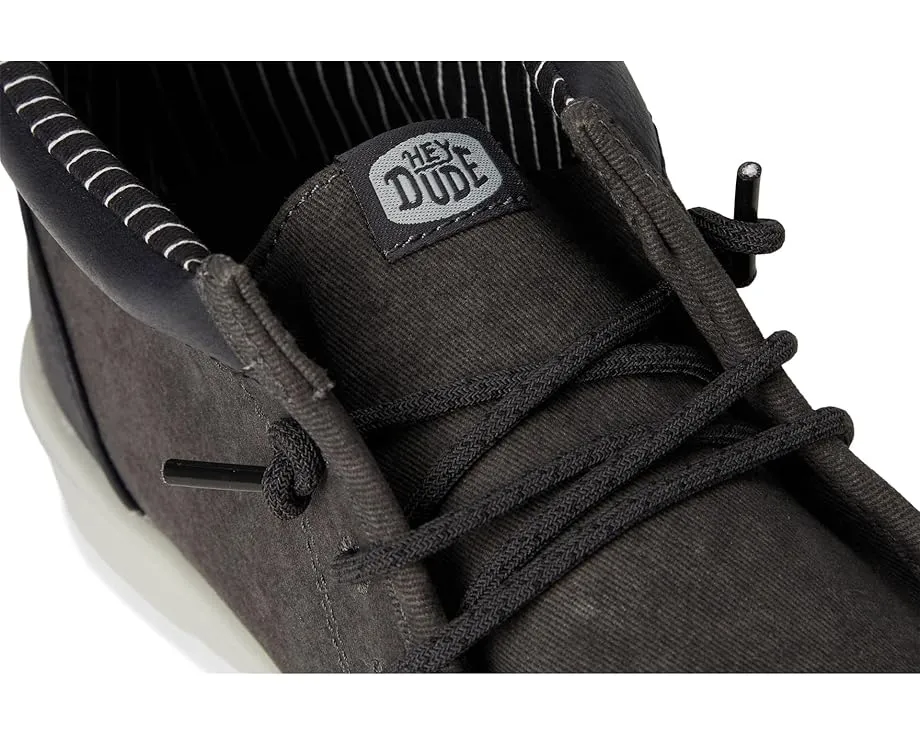 Лоферы Hey Dude Wally Mid Gripr Vin Classic из вощеного хлопка