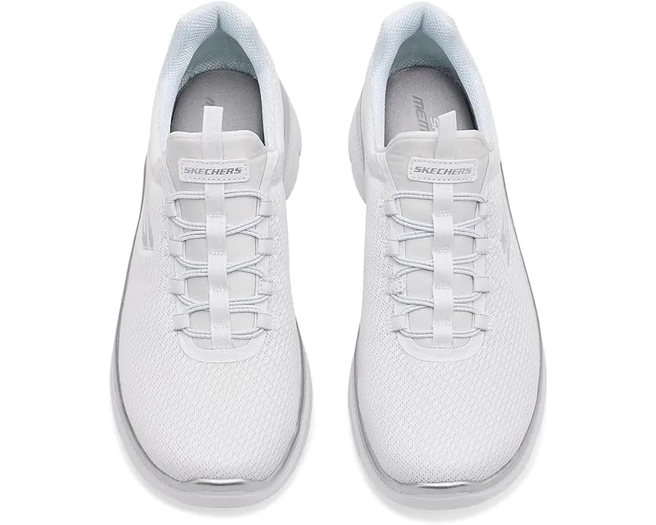 Кроссовки SKECHERS Summits Plus с технологией Hands Free Slip Ins и память формы