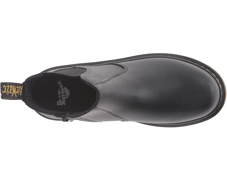 Детские ботинки Dr. Martens 2976 Y с молнией и эластичными вставками