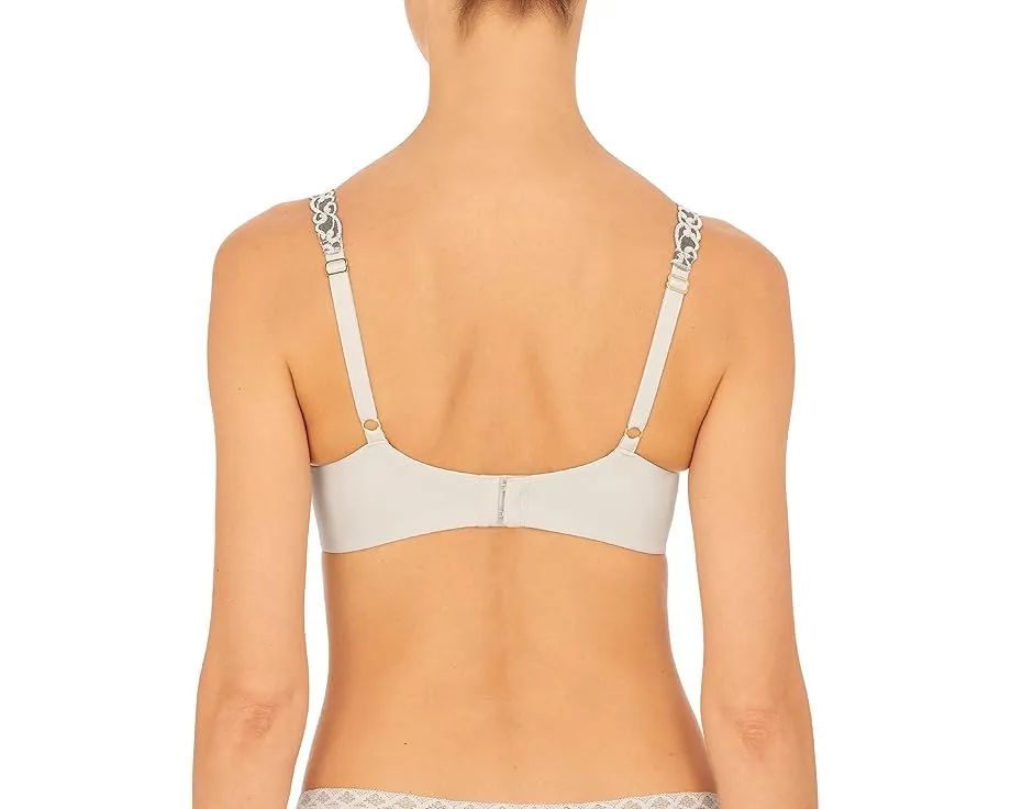 Бюстгальтер Natori Pure Luxe Contour с косточками и кружевом