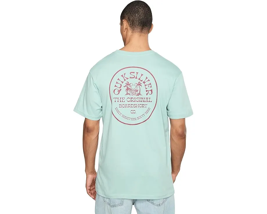 Футболка Quiksilver In The Wild с принтом из мягкого хлопка 180 г/м²