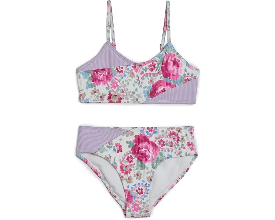 Crossover раздельный купальник от abercrombie kids Orchid Petal