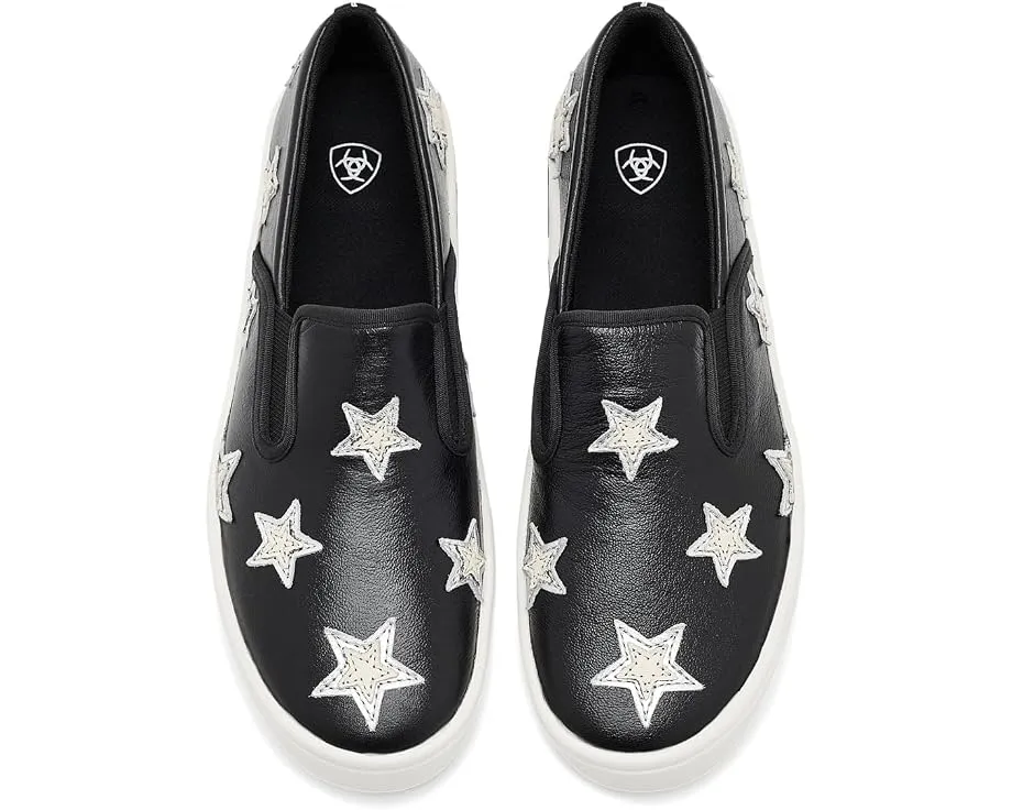 Кеды Skylar Star Slip-On Ariat с кожаным верхом и звездами