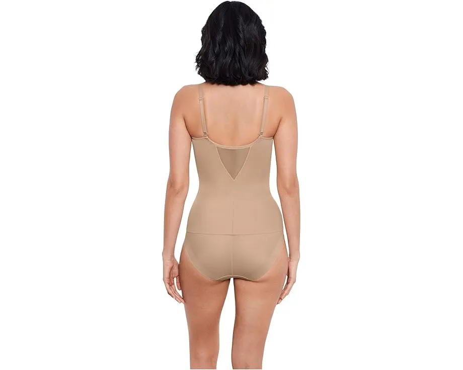Корсетный топ Miraclesuit Extra Firm с косточками и ажурными вставками